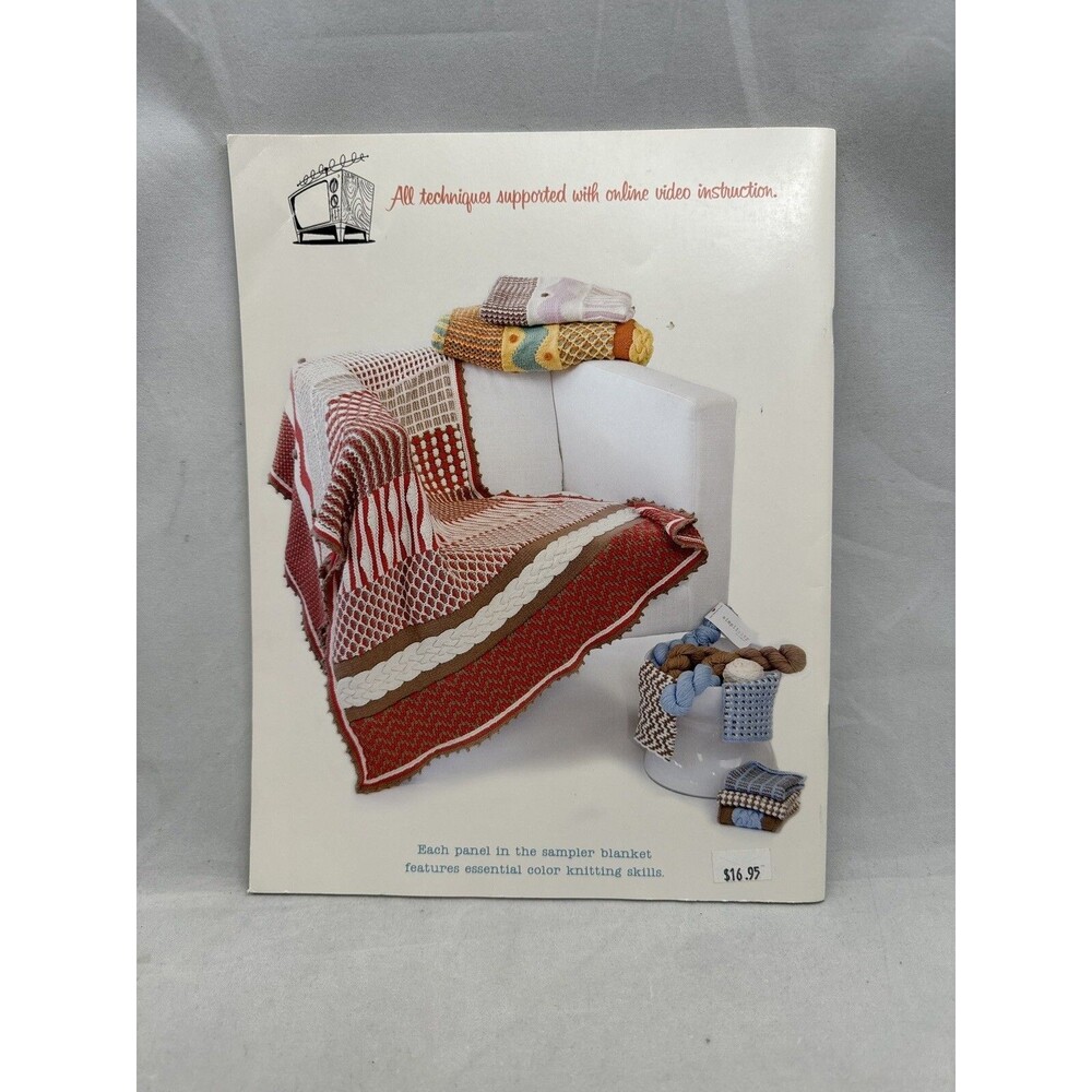 Building In Color Knitting Book Michelle Hunter Pattern Building Blocks Sequel - Picture 2 of 9
